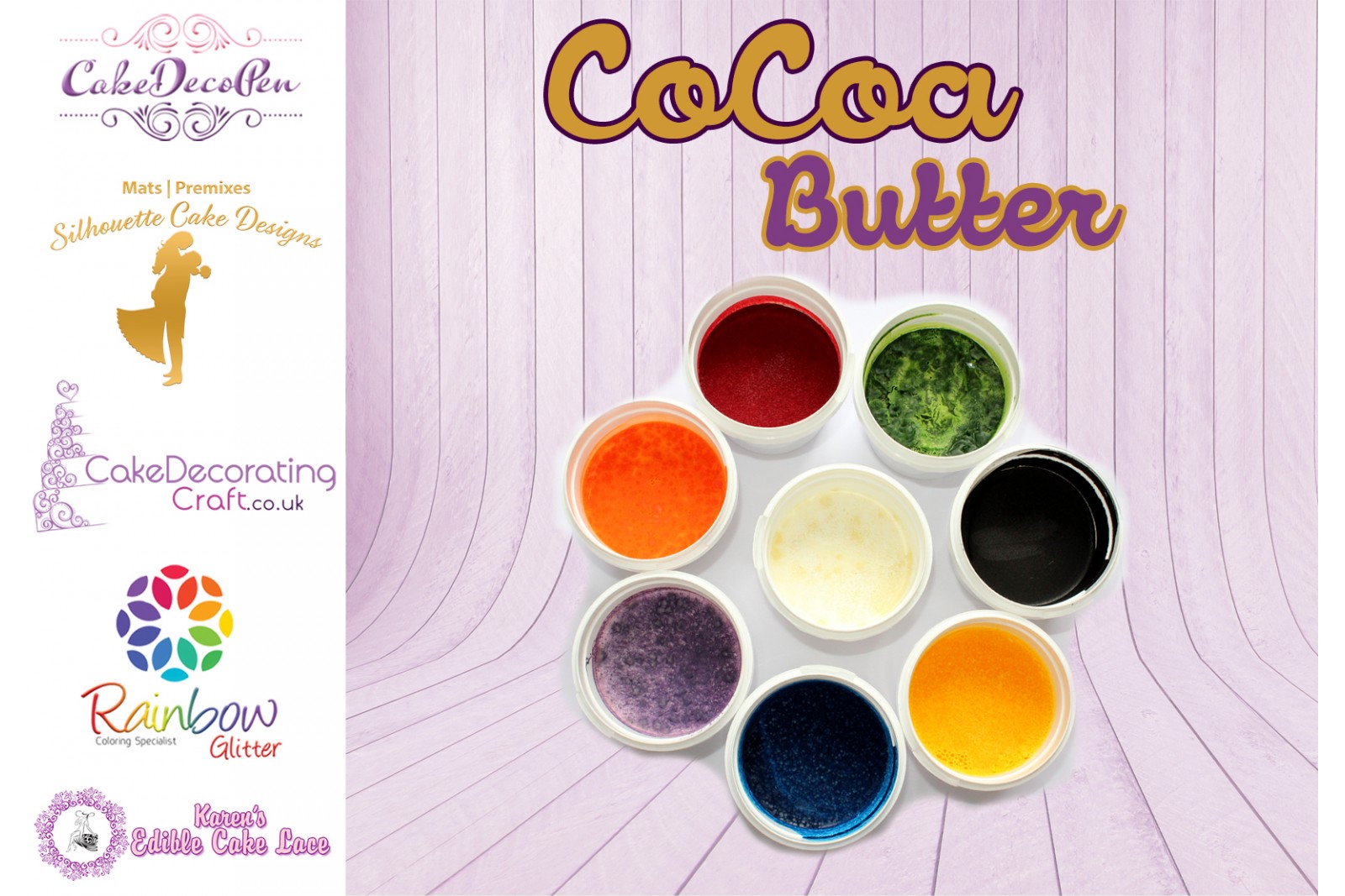 Orange Color | Cocoa Butter | 200 Gram | Edible | Cake Decorating Craft