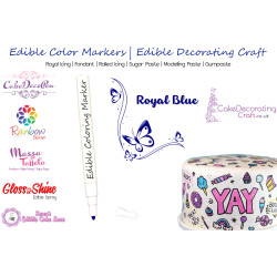 Cake Decorating Craft | Icing Pen | Icing Colouring Marker | Edible Painting Ink | Royal Blue