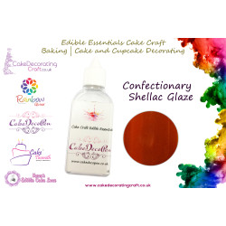 Confectionary Glaze | 50 ml | Edible Essentials Baking and Cake Decorating Craft | Great Christmas Bake Off