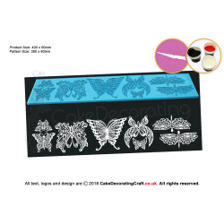 3D Butterfly | Cake Lace Mats | Cake Decorating Starter Kit | Cake Decorating Craft Tool