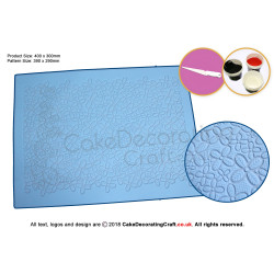 3D Daisy Lace Fabric | Cake Lace Mats | Cake Decorating Starter Kit | Cake Decorating Craft Tool
