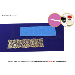 Pine Ribbon | Cake Lace Mats | Cake Decorating Starter Kit | Cake Decorating Craft Tool