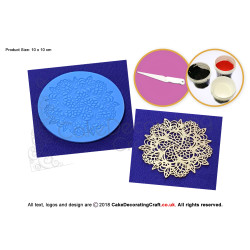 Swirl Doily | Cake Lace Mats | Cake Decorating Starter Kit | Cake Decorating Craft Tool