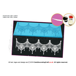 Tiffany | Cake Lace Mats | Cake Decorating Starter Kit | Cake Decorating Craft Tool