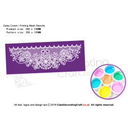 Daisy Crown | Starter Kits | Printing Mesh Stencils | Edible Ink