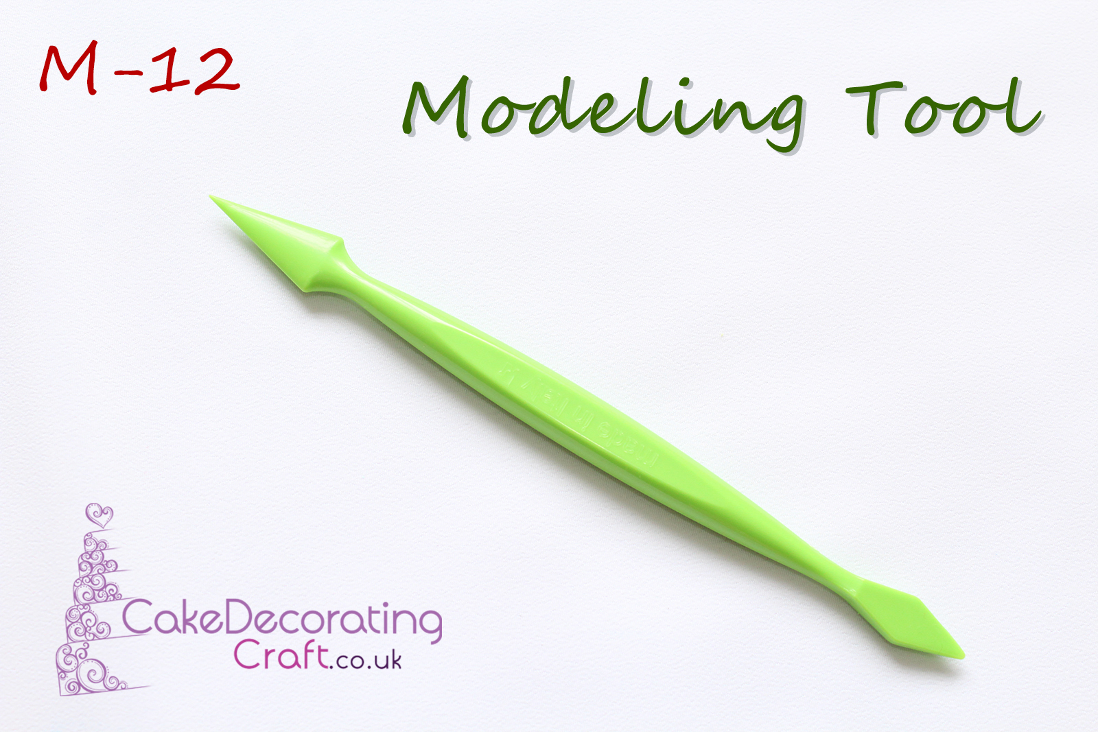 Cake Decorating Craft Modelling Tools | Double Ended | Gum Paste Flower Paste Modelling Sugar Paste Craft | M-12