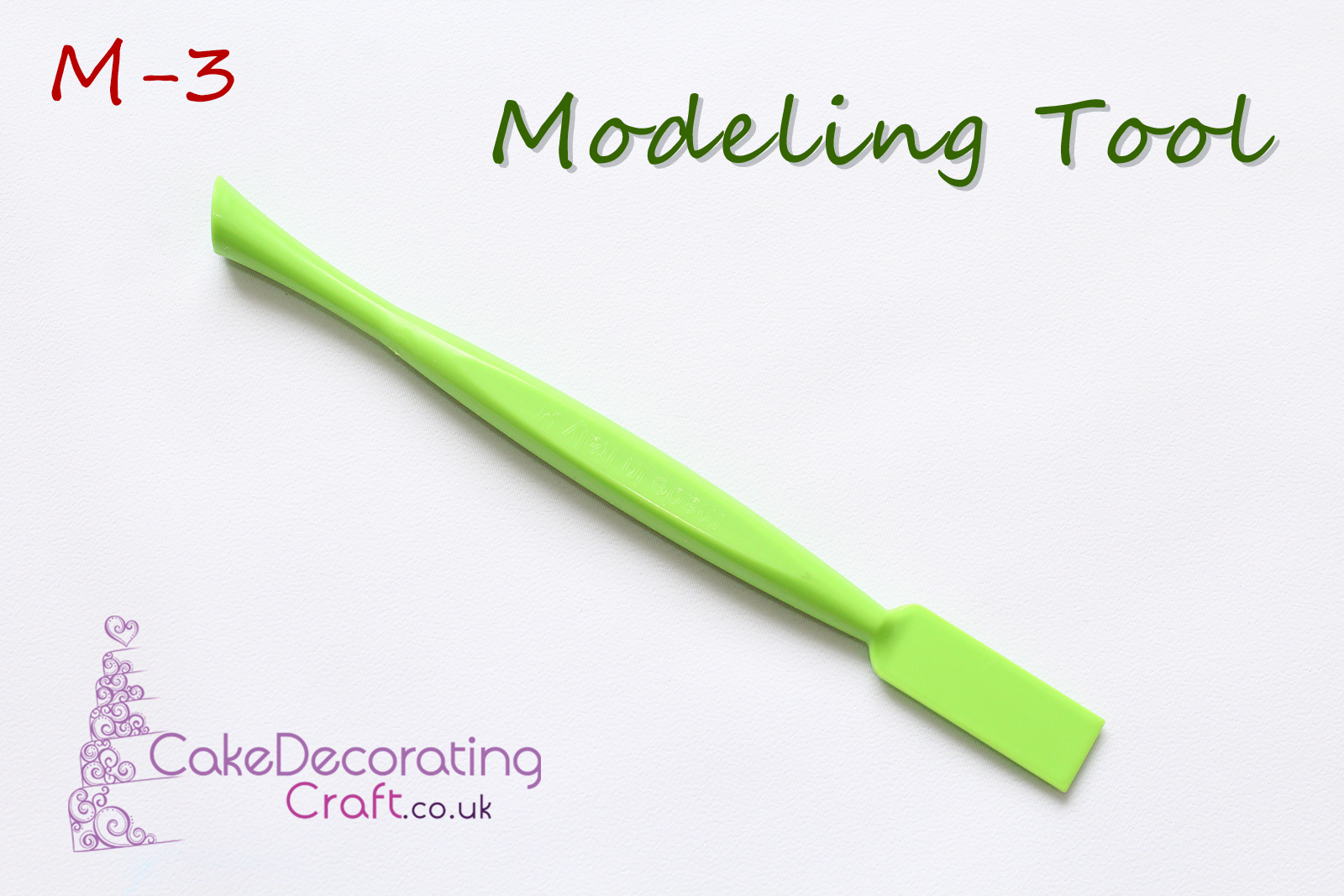 Cake Decorating Craft Modelling Tools | Double Ended | Gum Paste Flower Paste Modelling Sugar Paste Craft | M-3