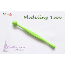 Cake Decorating Craft Modelling Tools | Double Ended | Gum Paste Flower Paste Modelling Sugar Paste Craft | M-6