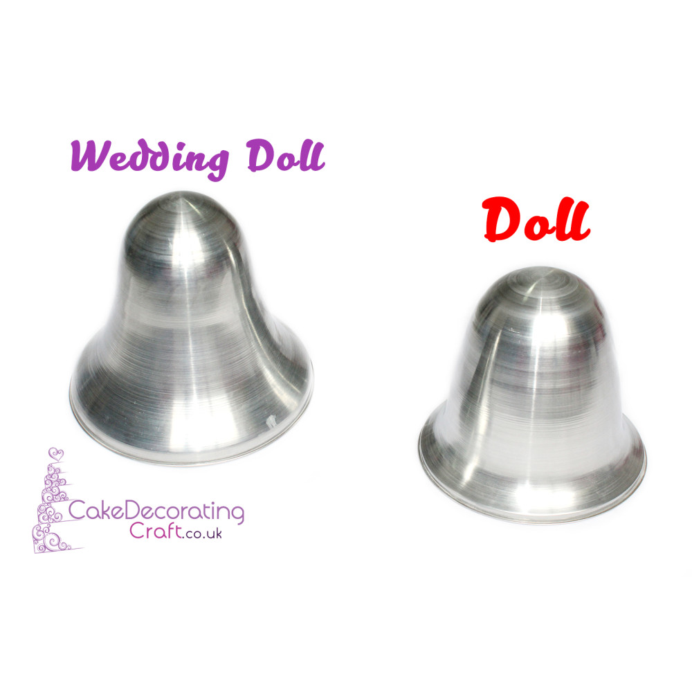 3D Wedding Doll | Novelty Shape | Cake Baking Tins and Pans | 3" Deep | Cake Cupcake Cookie | Makers and Decorators | Christmas Gift Ideas