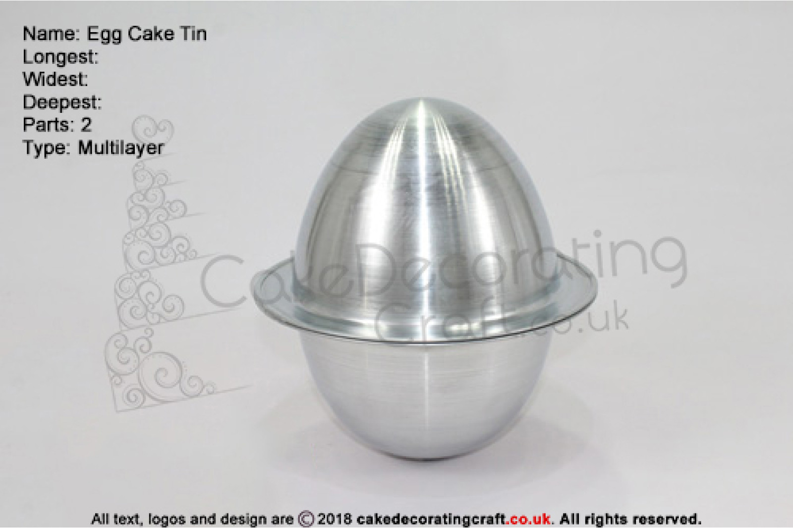 Egg Ball | Novelty | Cake Baking Tin