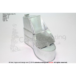 3D Shoe Sneaker Boot | Novelty Shape | Cake Baking Tins and Pans | 3" Deep