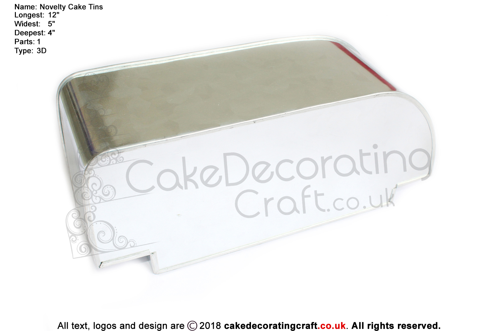 3D Caravan | Novelty Shape | Cake Baking Tins and Pans | 3" Deep