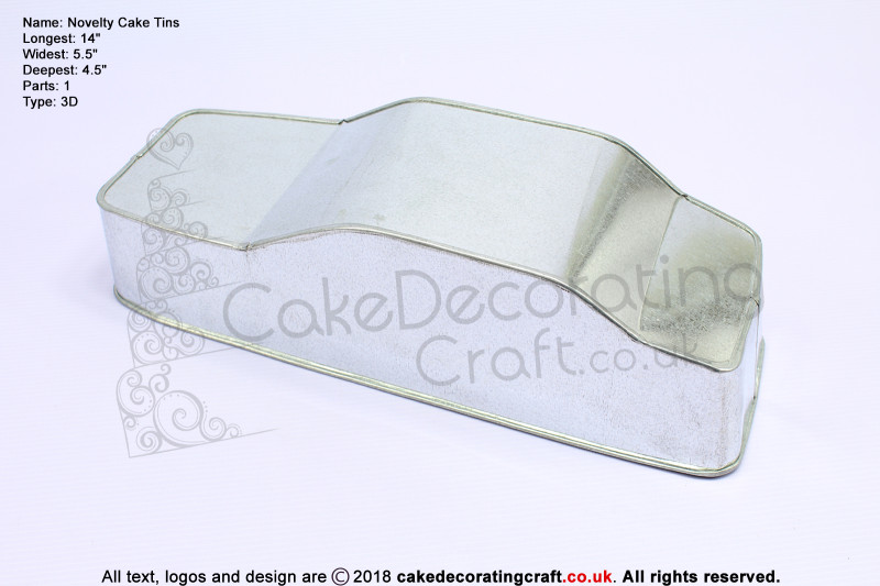 3D Rolls Royce | Novelty Shape | Cake Baking Tins and Pans | 3" Deep | Cake Cupcake Cookie | Makers and Decorators | Christmas Gift Ideas