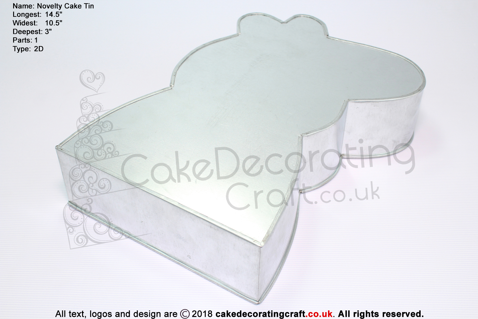 Peppa Pig | Novelty Shape | Cake Baking Tins and Pans | 3" Deep