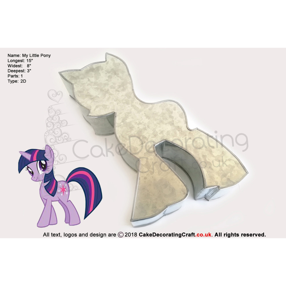 My Little Pony | Novelty Shape | Cake Baking Tins and Pans | 3" Deep