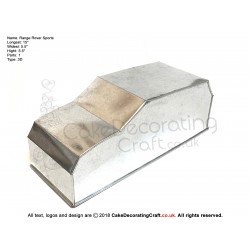 Range Rover Sports | Novelty Shape | Cake Baking Tins and Pans | 5.5" Deep