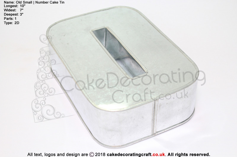 Small Number 0 | Novelty Shape | Cake Baking Tins and Pans | 3" Deep | Zero