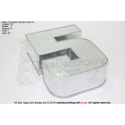 Small Number 5 | Novelty Shape | Cake Baking Tins and Pans | 3" Deep | Five