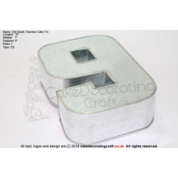 Small Number 9 | Novelty Shape | Cake Baking Tins and Pans | 3" Deep | Nine