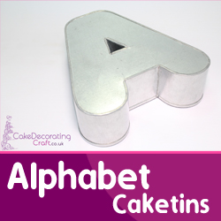 Alphabet Cake Tins