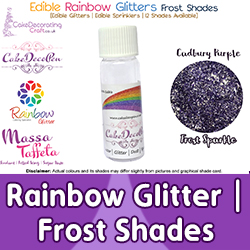 Rainbow Glitter | Frost Shades | Edible
