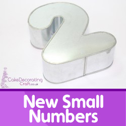 New Small Number Cake Tins