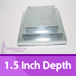 1.5 Inch Depth Square Caketins