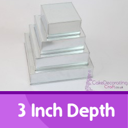 3 Inch Depth Square Cake Tins