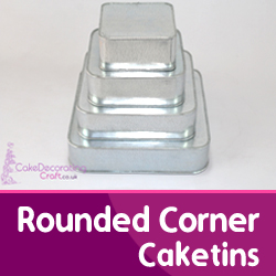 Rounded Corner Cake Tins