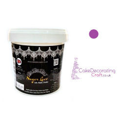 Edible Cake Lace Premix | 200 Grams |Pearl Purple | Premium Quality
