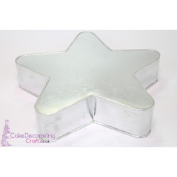 Star Single Round Corner | Novelty Shape | Cake Baking Tins and Pans | 3" Deep