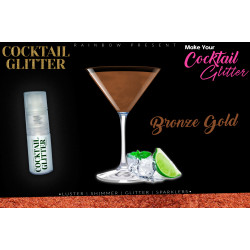 Cocktail Gloss Lustre Pearled Shimmer Shade | Edible | Bronze