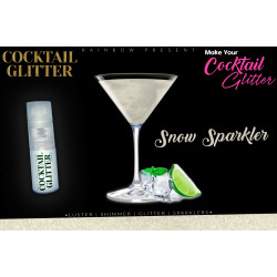 Cocktail Gloss Lustre Pearled Shimmer Shade | Edible | Snow Sparkler