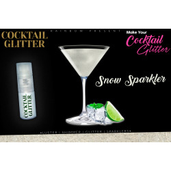 Glitzy Cocktail Glitter and Sparkling Effect | Edible | Snow Sparkler