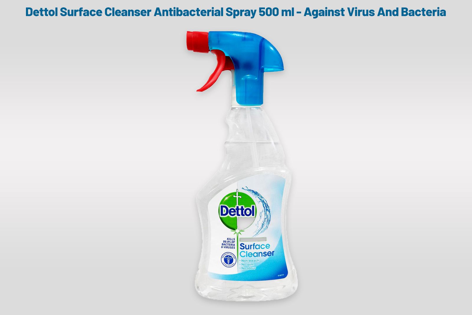 Dettol Surface Cleanser Antibacterial Spray 500 ml - Against Virus And Bacteria