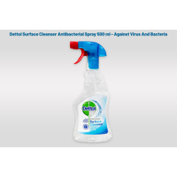 Dettol Surface Cleanser Antibacterial Spray 500 ml - Against Virus And Bacteria