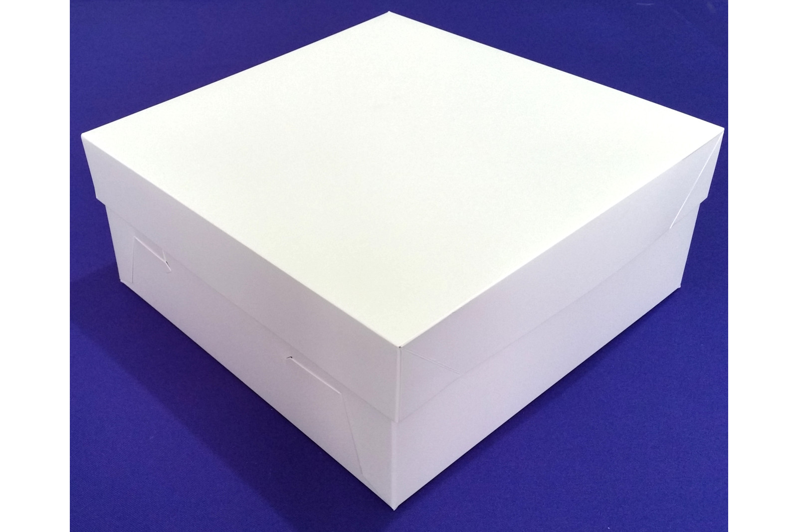 14" Inch | Cake Boxes + Lids | 0.5 mm Thick | White | Strong | Premium Quality | Christmas Cake Cupcake Decorating Craft